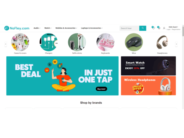 Nofley.com — Retail project by Fungrow Technologies